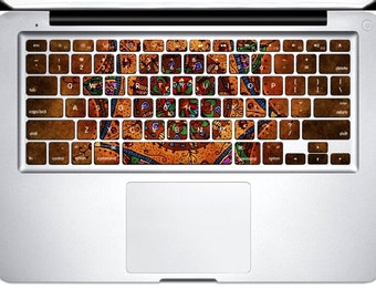 Fashion Decal Macbook Keyboard Stickers Macbook Keyboard Cover Macbook Decal Stickers Macbook Keyboard Decal Keyboard Skin