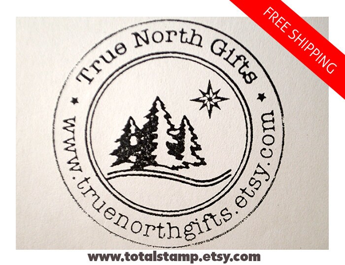 Custom Stamp Business Stamp Personalized Round Stamp from