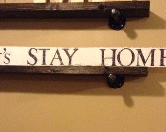 Lets stay home | Etsy