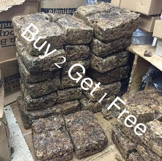 Black Soap 2 lbs Hand Made Organic Bath and Body Soap