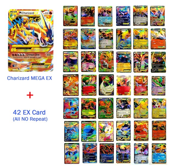 Pokemon Card EX Cards Set of 42 Cards No repeat with by MegaEX