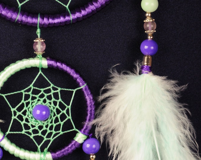 Violet Mint Dream Catcher Dreamcatcher My House Dream сatcher dreamcatchers Violet Mint wall decor handmade Violet Mint Boho gift amulet