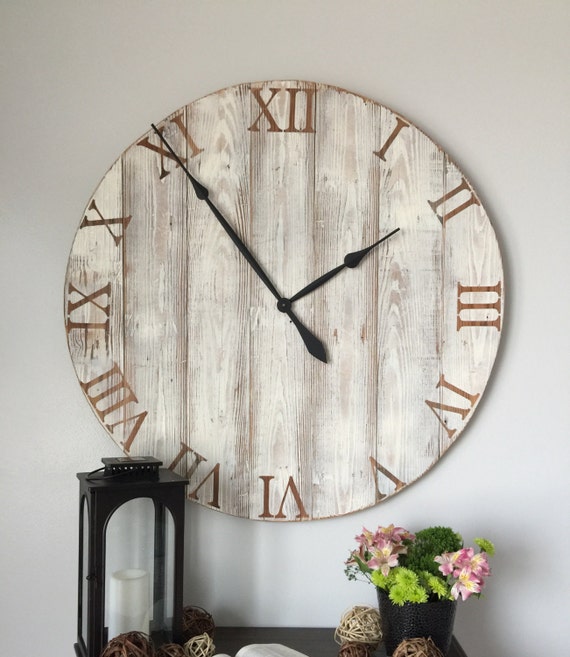 36 Inch Wall Clock 36 Inch Clock Oversized By Woodlanecreation