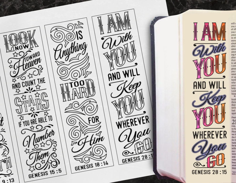 GENESIS 4 Bible journaling printable by BibleVerseColoring