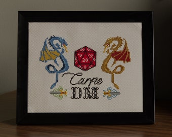 Carpe DM Cross Stitch - Cross-Stitch Pattern PDF download