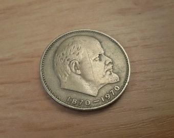 100 years of Lenin Birth,Soviet Coin, Collectible Coin 1970s