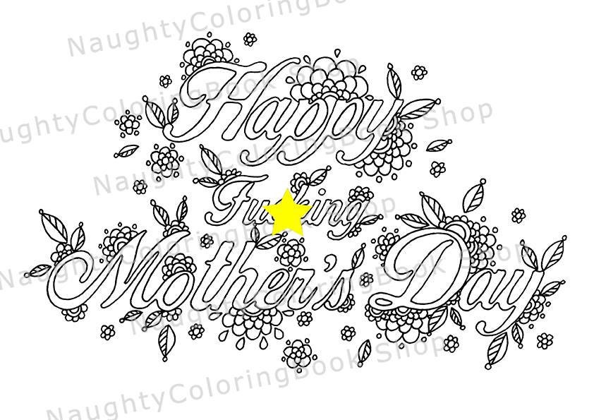 Download Mother's Day Gifts Digital download Naughty Mothers Day