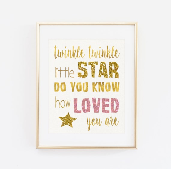 Birthday Printable Twinkle Twinkle Little Star Do You Know