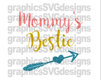 Unique bestie svg related items | Etsy