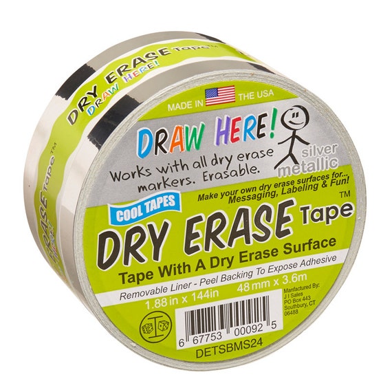 Metallic DryErase Tape 2