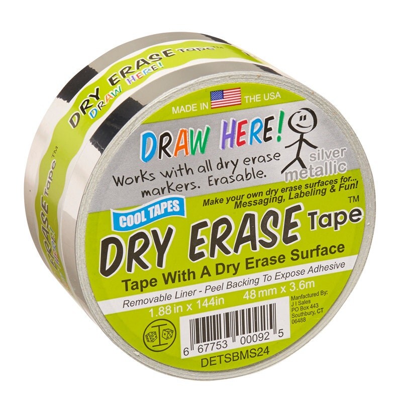 Metallic DryErase Tape 2