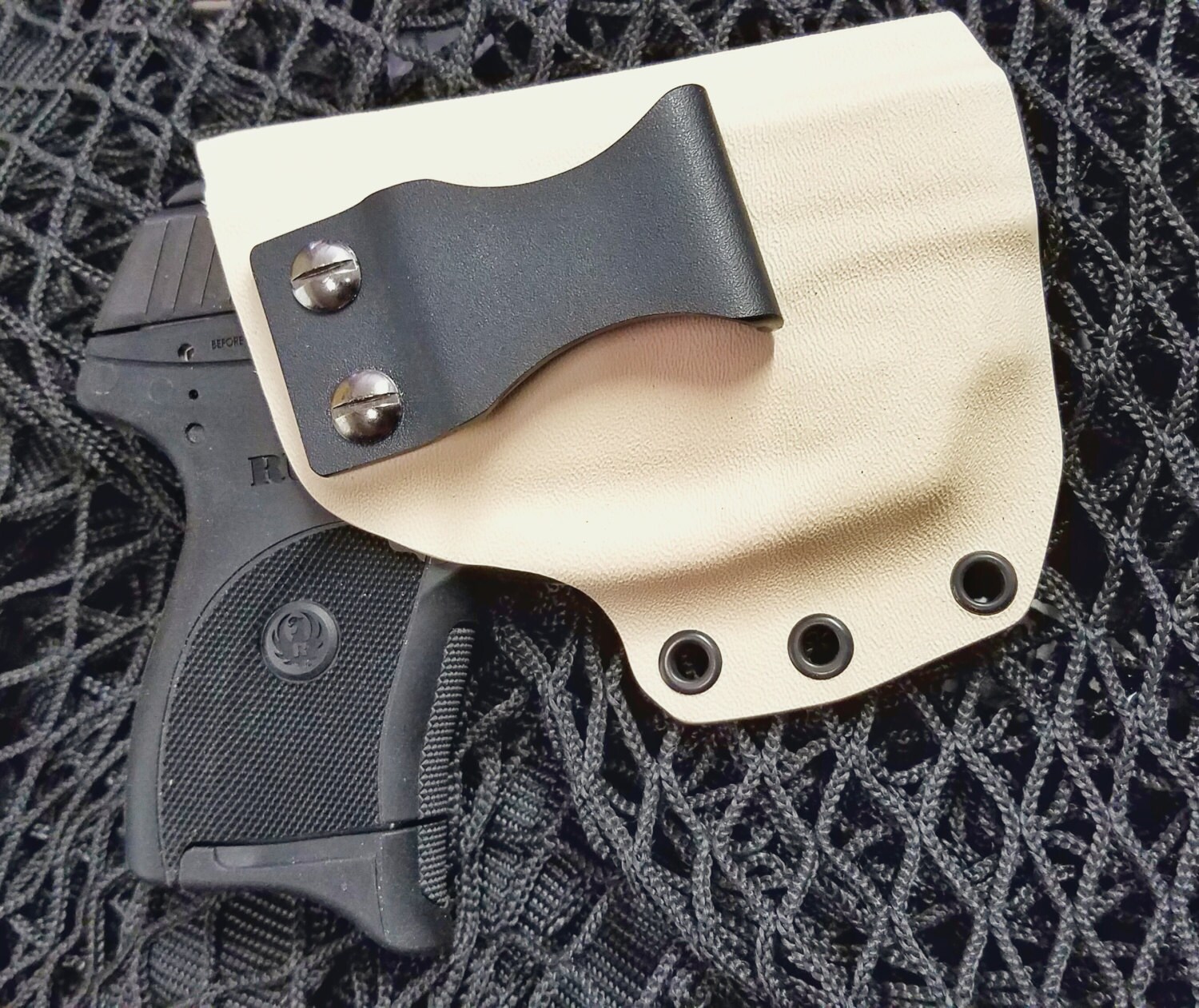 Ruger LC9 with Lasermax IWB Kydex Holster