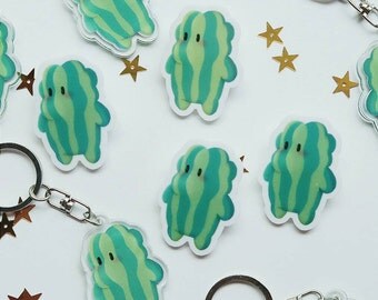 Watermelon Steven from Steven Universe charm / keychain & Acrylic Pins