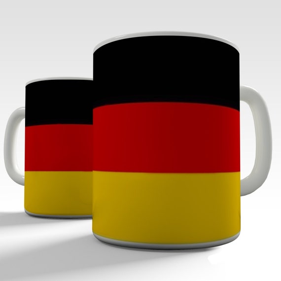 German Flag Ceramic Funny Mug