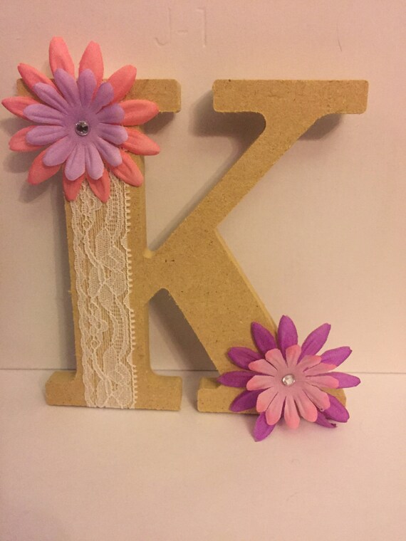 Letter Decor by CreativeCraigCrafts on Etsy
