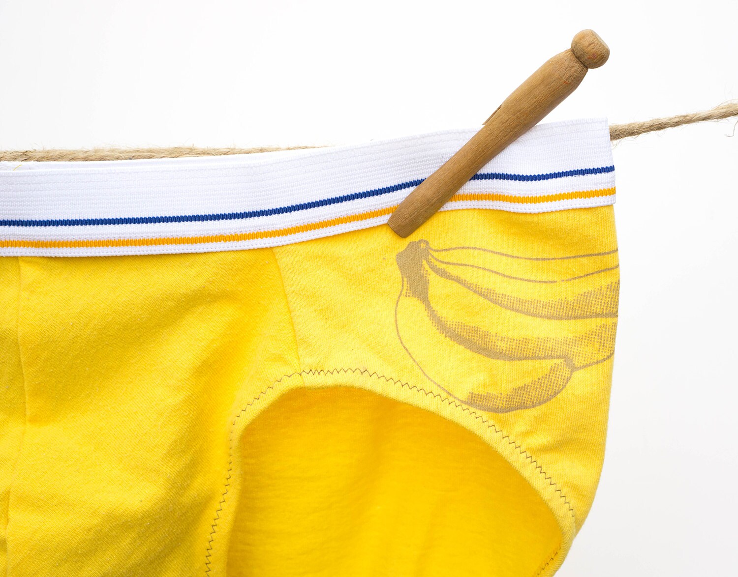 Banana Bunch Men's Handmade Briefs Underwear Upcycled