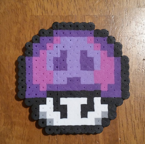 Poison Mushroom Perler