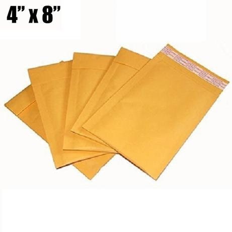 10/20 4x8 Bubble Padded Mailers Envelopes Shipping Supplies