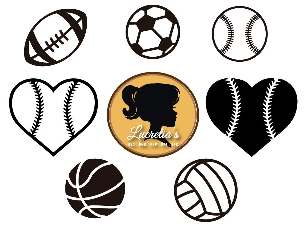 Download Sports SVG Baseball svg Basketball svg football svg soccer