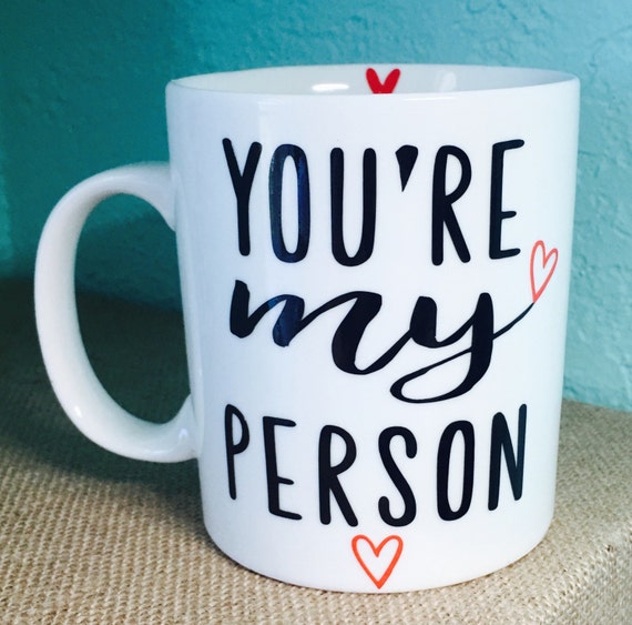 Items similar to You're my person Grey's Anatomy Mug Best Friend Gift