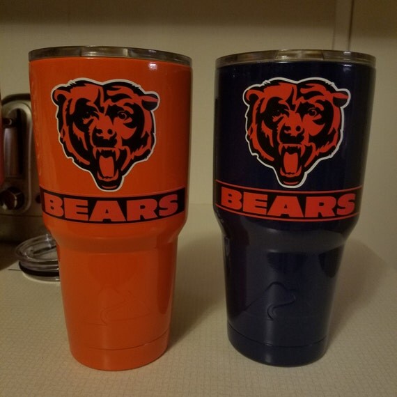 Chicago Bears YETI Powder Coated Cup Gift for Her Gift for