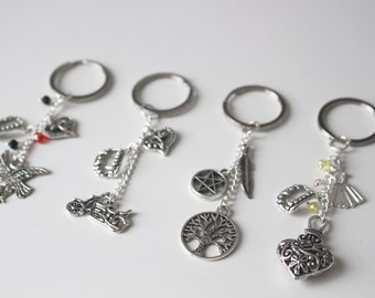 The Vampire Diaries inspired Character Keychains