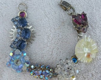 Handmade Vintage Earring Bracelet