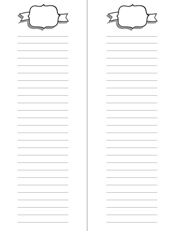 Happy Planner SHOPPING LIST Printable Inserts Create 365