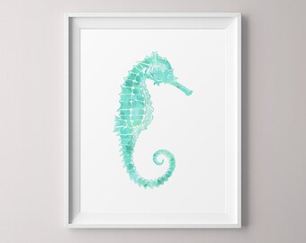 Seahorse Wall Decor seahorse digital print seahorse decor seahorse wall art Seahorse Wall Decor seahorse digital print seahorse decor seahorse wall art