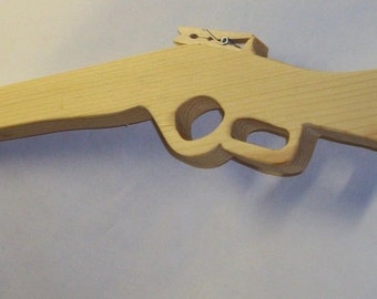 Toy Wooden Rubber Band Gun - Winchester Rifle