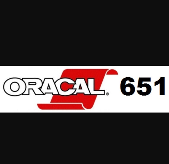 12x 5' roll of Oracal 651 Permanent Adhesive Vinyl.