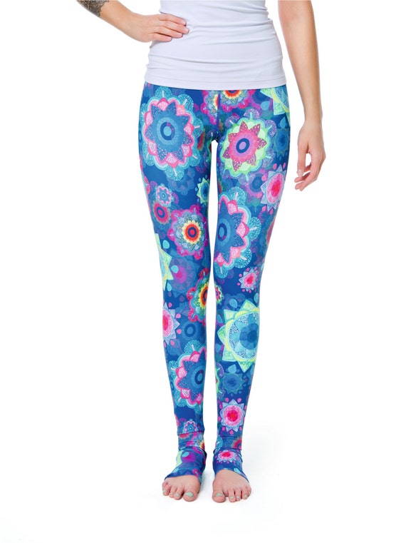 Spanish story leggings / Womens Leggings / Yoga Leggings