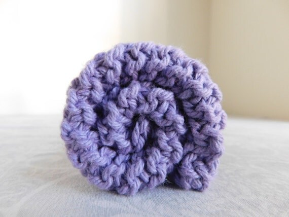 Lavender Cotton Dishcloth