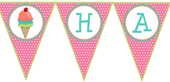 items-similar-to-ice-cream-party-printable-ice-cream-banner-diy-ice