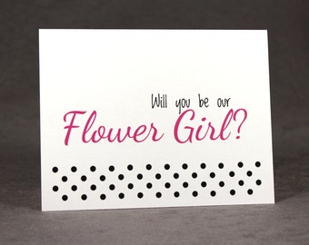 Ask Flower Girl Card/ Will You Be Our Flower Girl Card/ Flower Girl Proposal/ Be My Flower Girl/ Ask Wedding Party/ Ask Bridal Party
