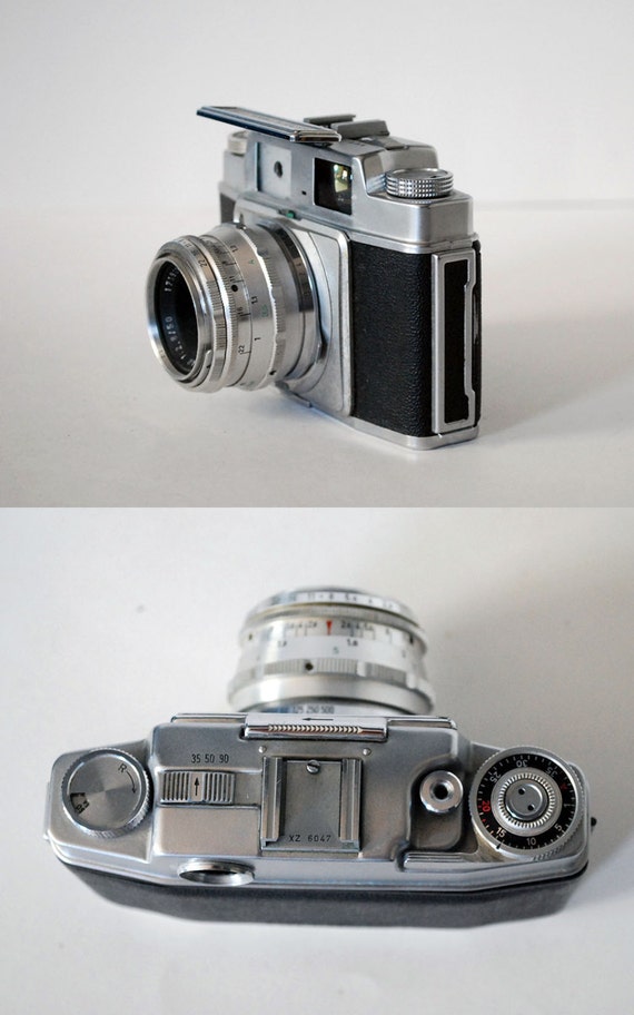 1950s German Camera Agfa Ambi Silette Vintage 35mm Film