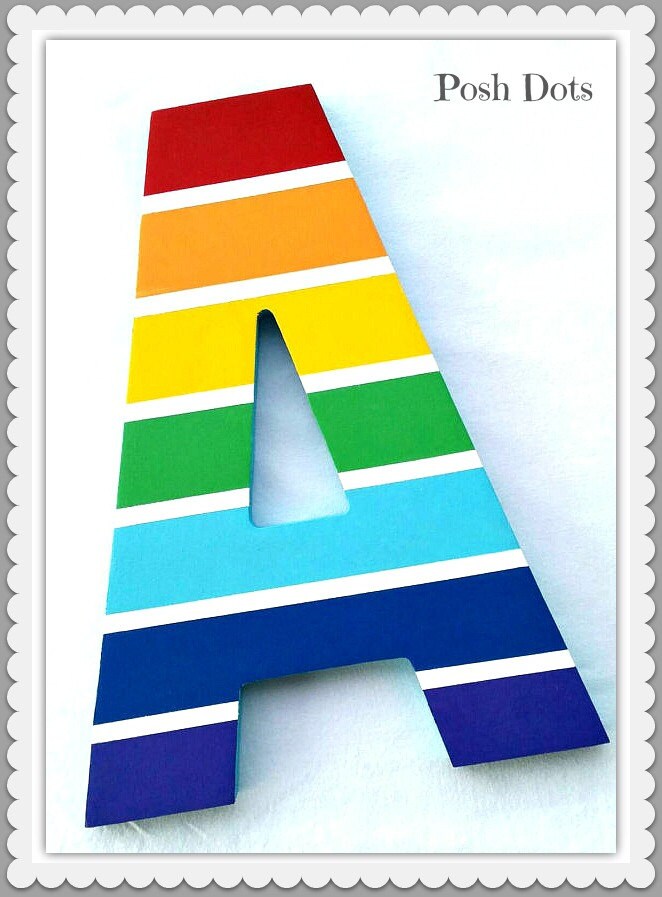 Playroom Letters Play Dream Read Wooden Letters Wall