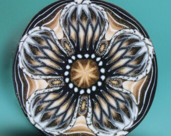 HALF PRICE SALE Polymer Clay Flower Cane (17B)