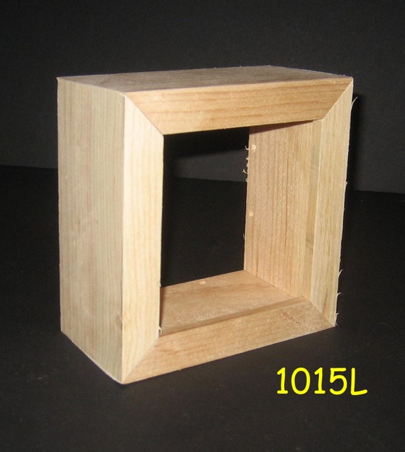 Shadow box frame 4x4 unfinished my 1015L