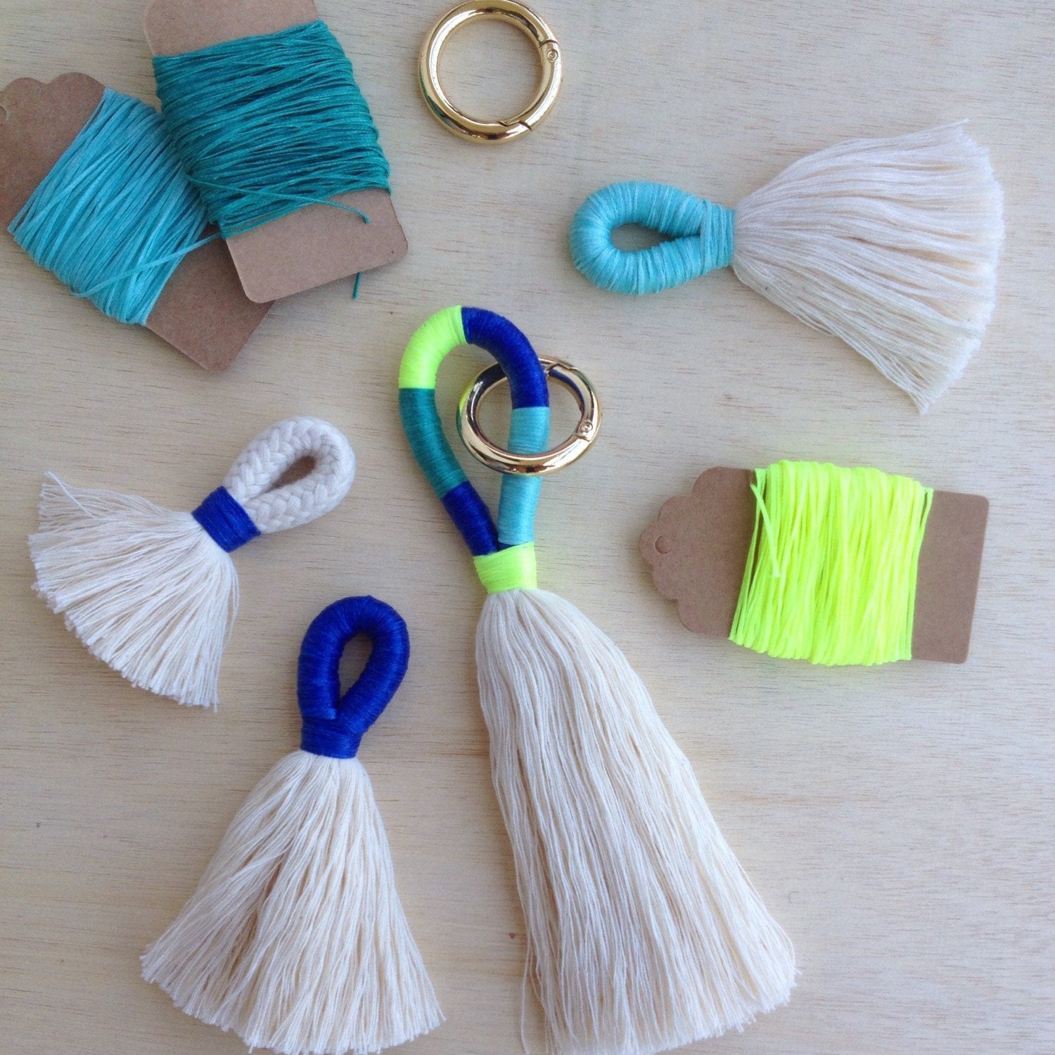 DIY Tassel Making Kit. Make your own large or mini tassels