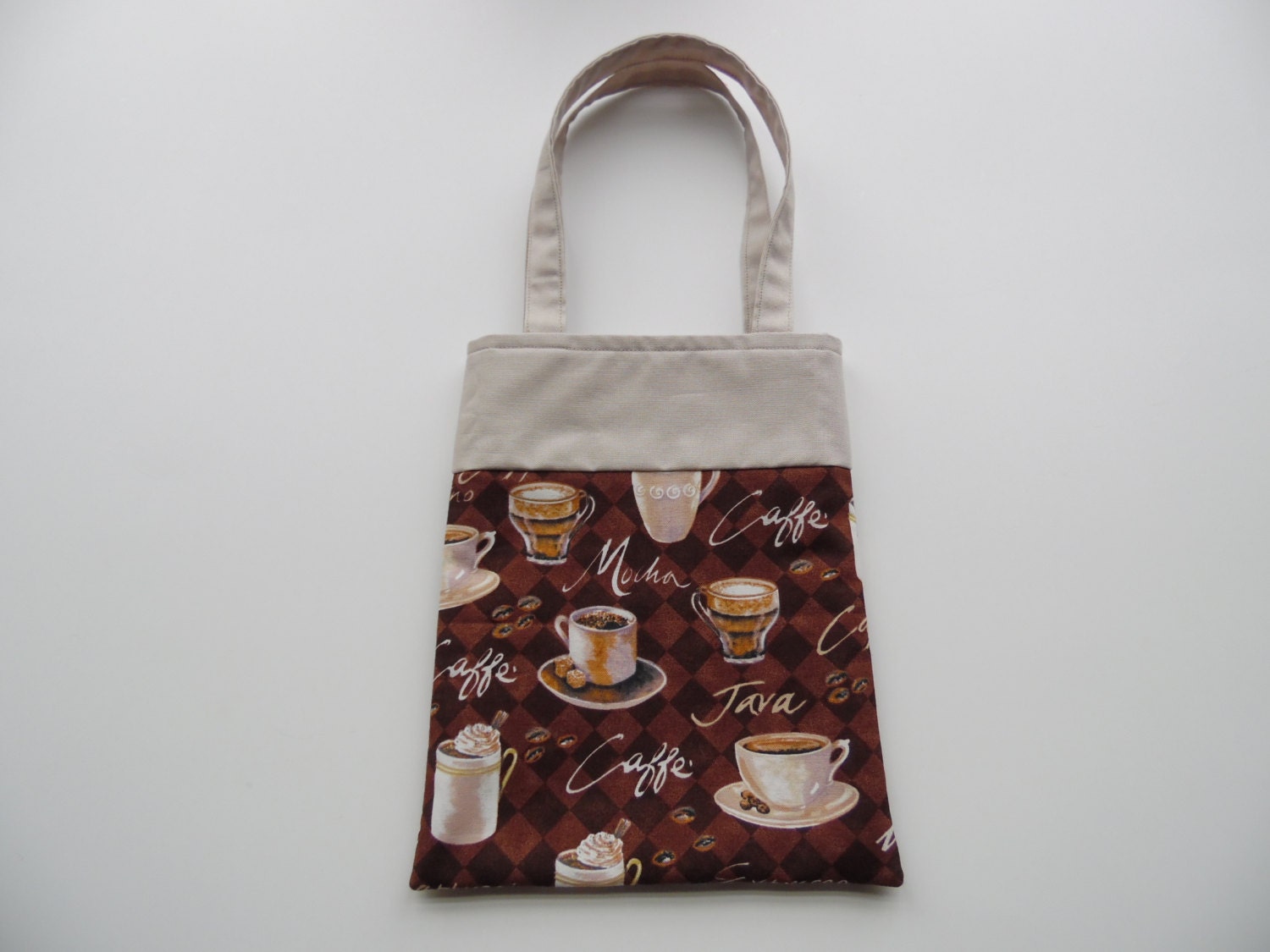 Fabric Coffee Tgoodie Bags Coffee Java By Twinkietotes