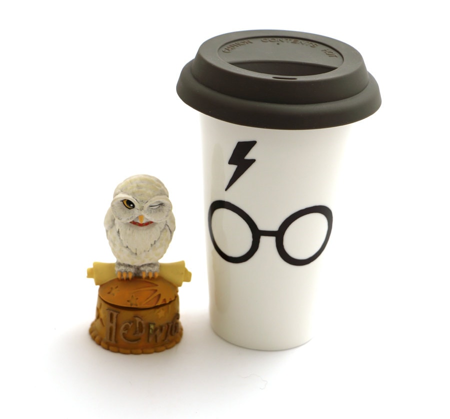Harry Potter travel mug Harry Potter mug accio coffee