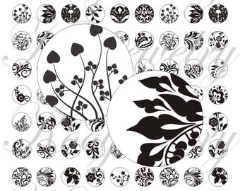 Black and White Images Digital Collage Sheet Instant