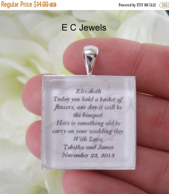 Flowergirl Keepsake Bouquet Charm by ElegantChicJewel on Etsy