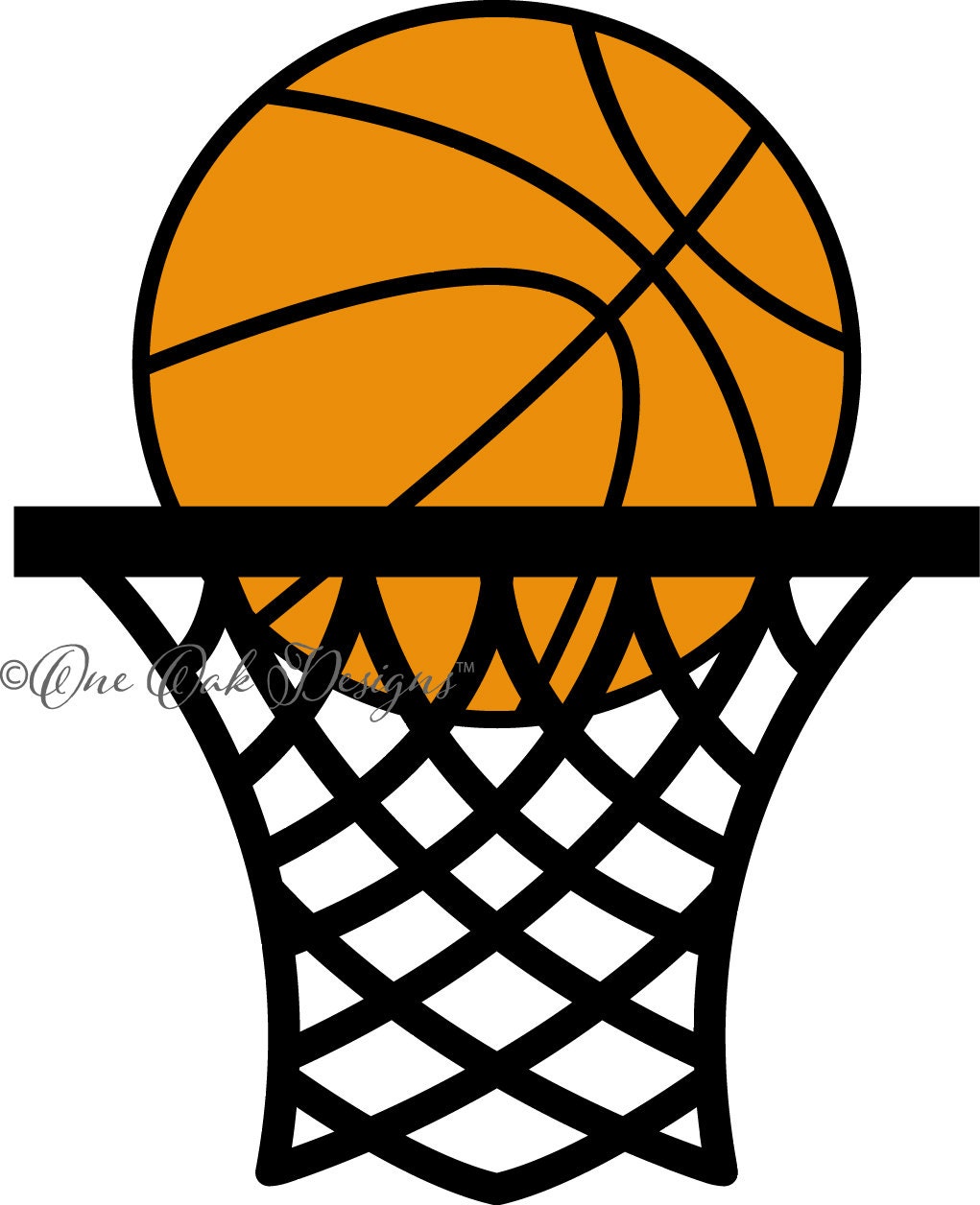 Download Basketball with Hoop SVG File PDF / dxf / jpg / png / eps / ai