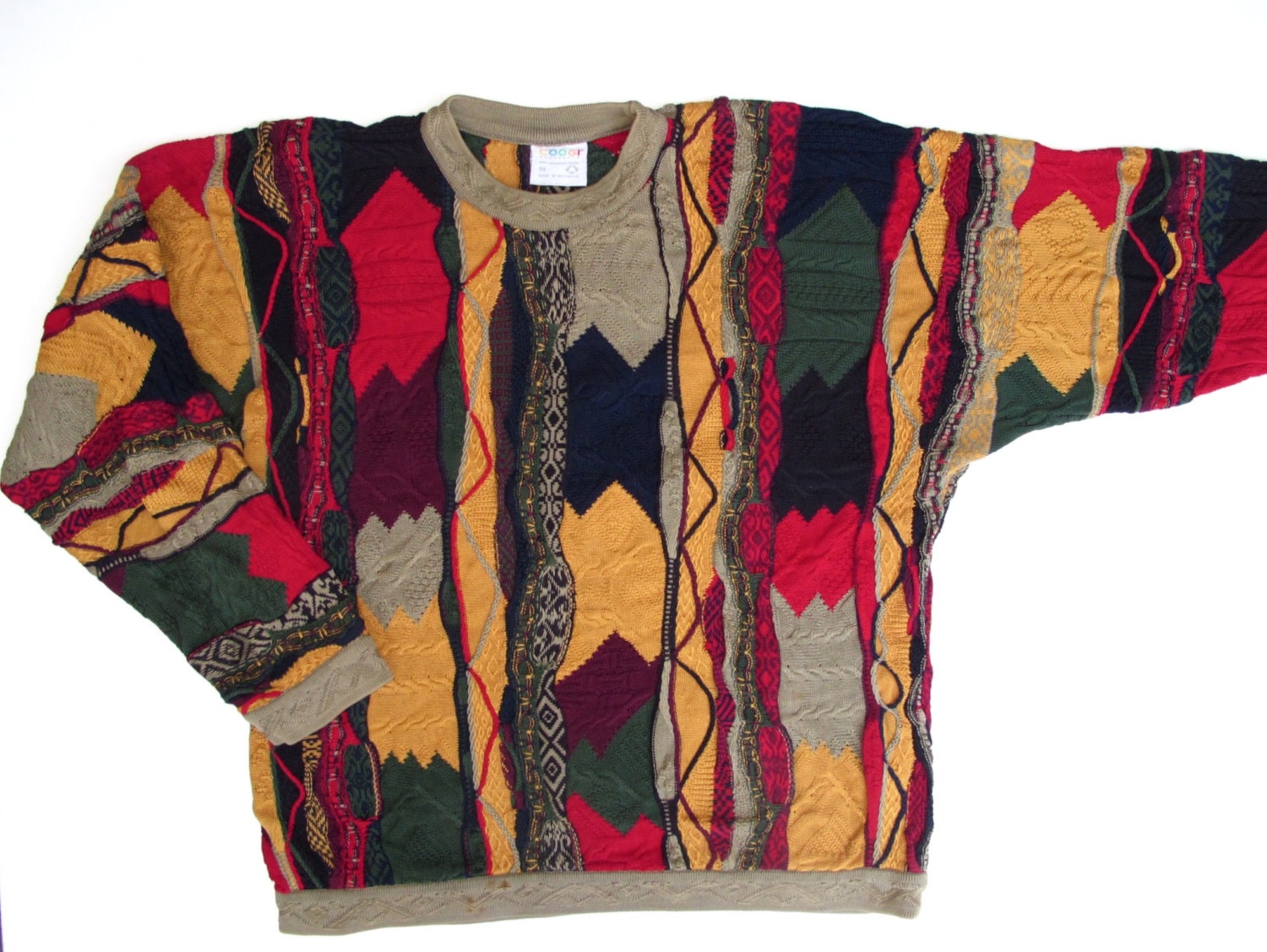 COOGI Australia Sweater 3XL Vintage Coogi Sweater Big XXXL