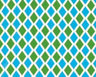 Free Spirit Fabric-Jennifer Paganelli - HAPPY LAND-Madison-Blue PWJP070 1 Yard Cut