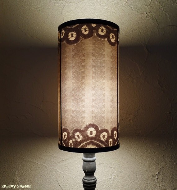 Black Lace Lamp Shade lampshade bedside lamp shade goth