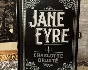 Literary Book Clutch Jane Eyre by Charlotte Bronte Book Purse Made to Order