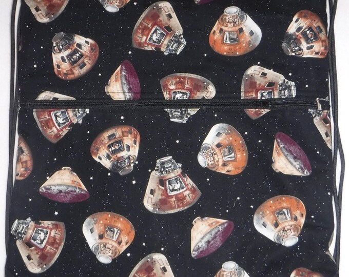 Apollo space capsules flying: Backpack/tote